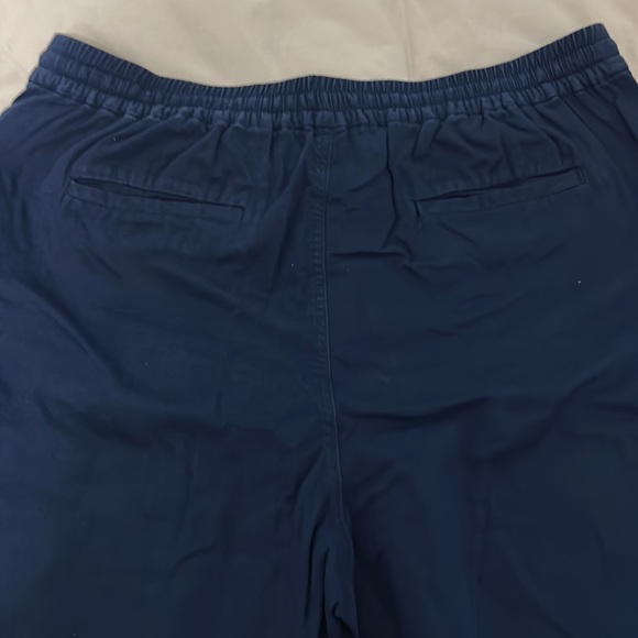 EUC Point Sur x J Crew 100% cotton joggers size 16 (navy blue) - Picture 3 of 7